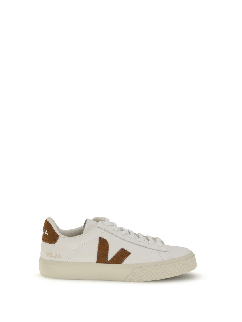 White Logo Campo Sneakers 1