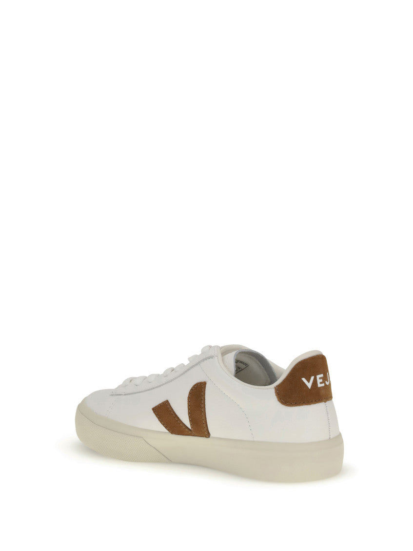 White Logo Campo Sneakers 3