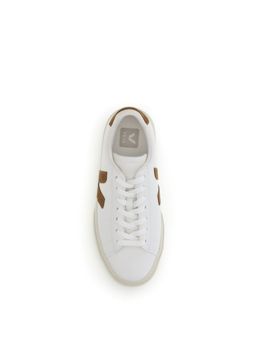 White Logo Campo Sneakers 4