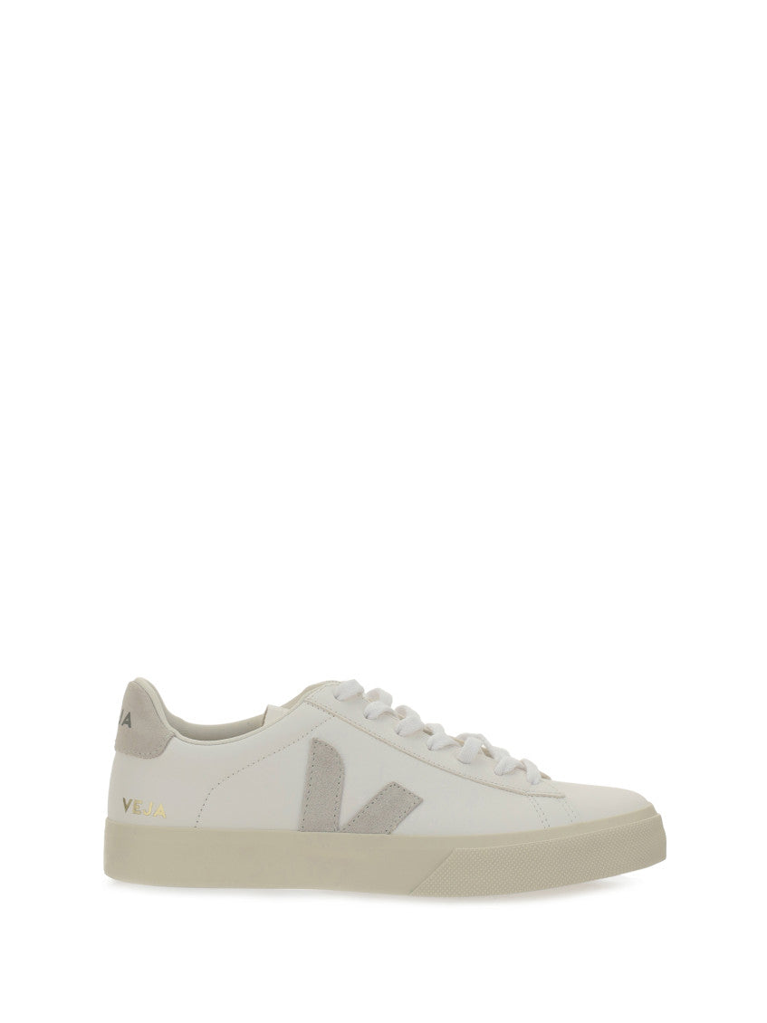 White Logo Campo Sneakers 1