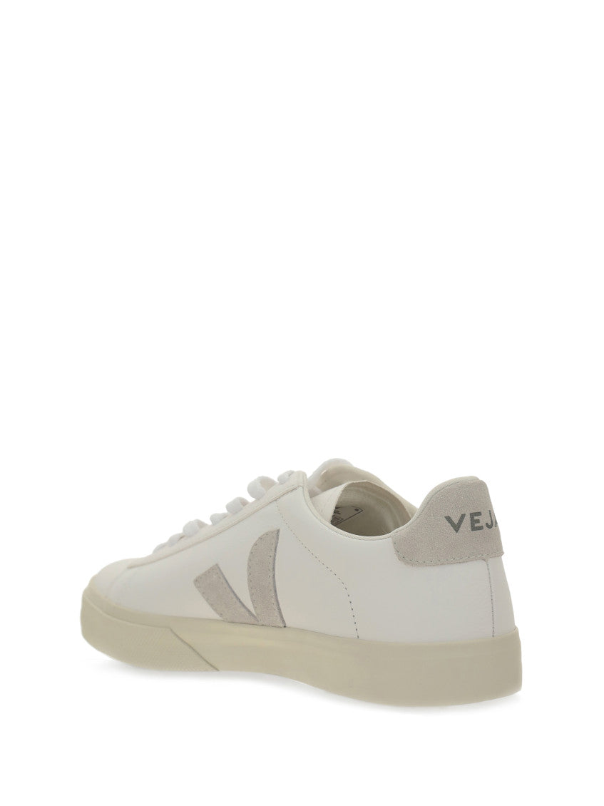 White Logo Campo Sneakers 4