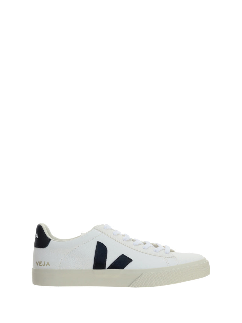 White Logo Campo Sneakers 1
