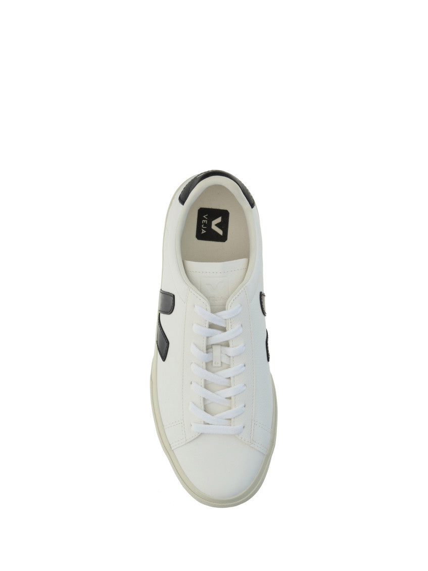 White Logo Campo Sneakers 4