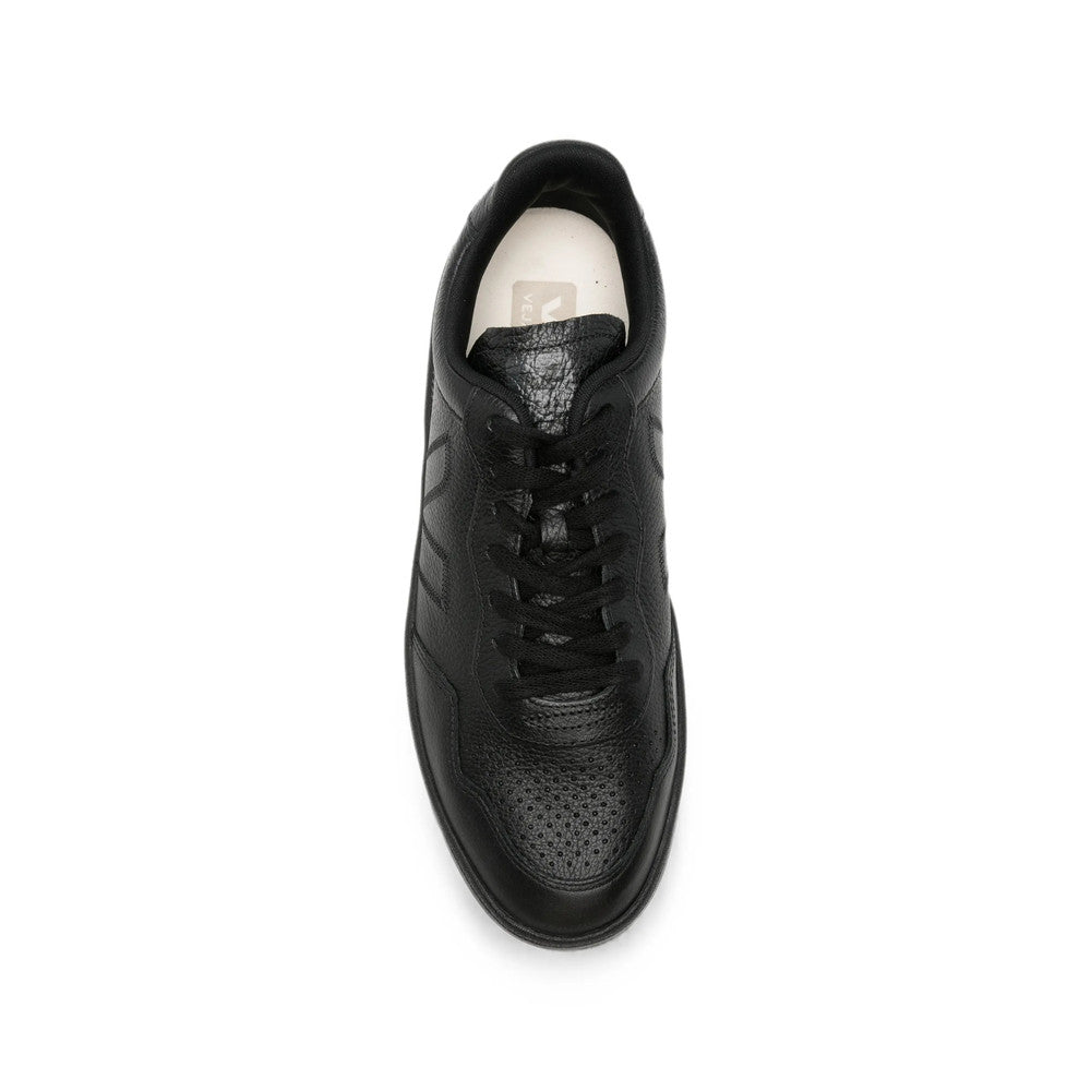 Black Leather Sneakers 3