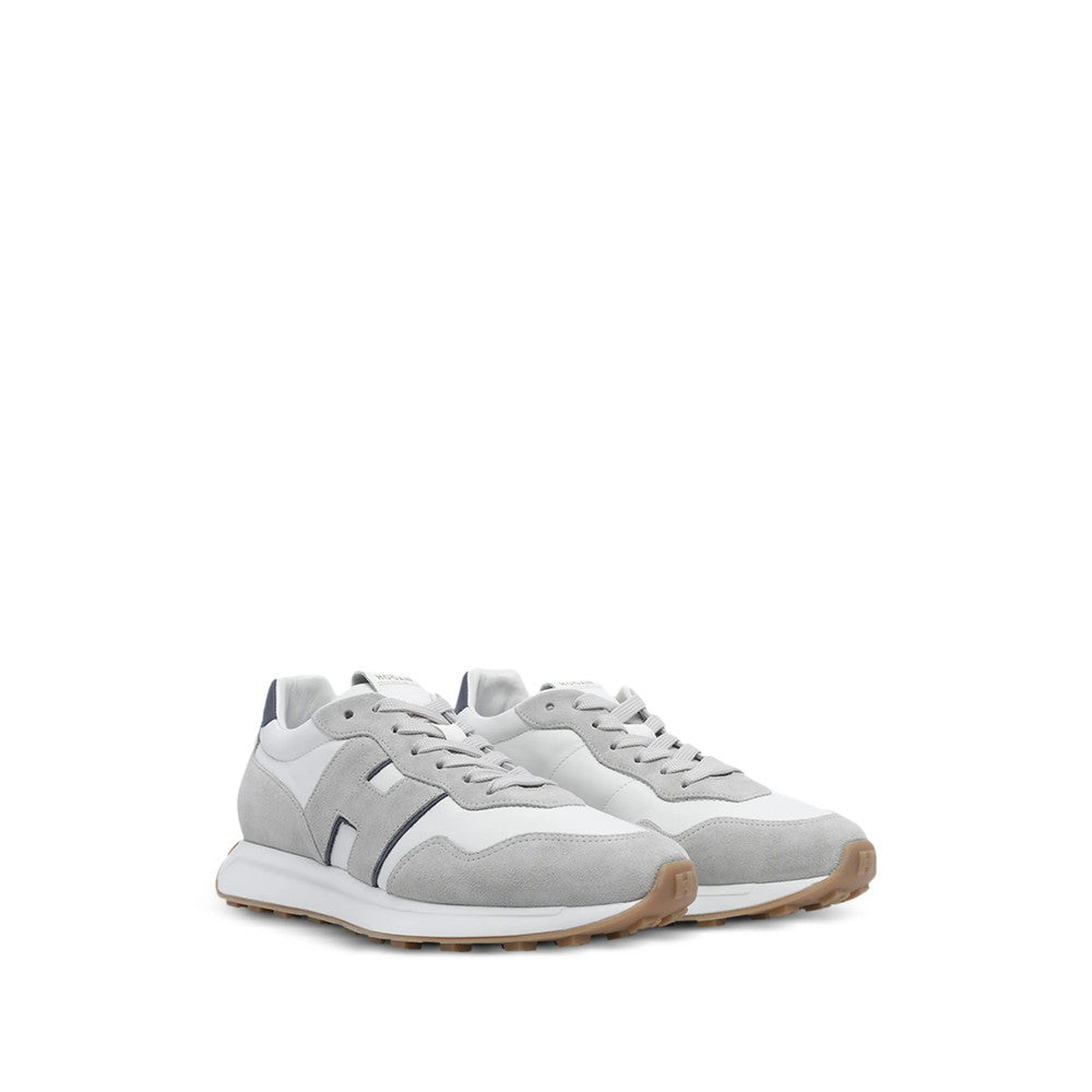 Grey Color Block Sneakers 2