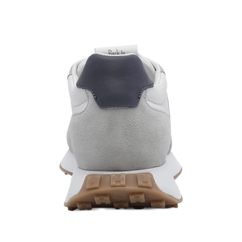 Grey Color Block Sneakers 4