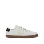 White Logo Low Top Sneakers 1