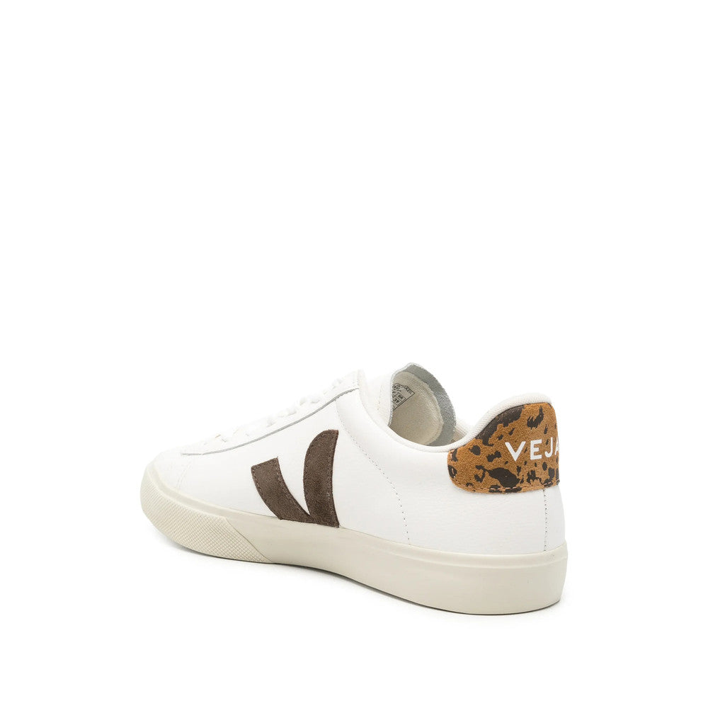 White Logo Campo Sneakers 4
