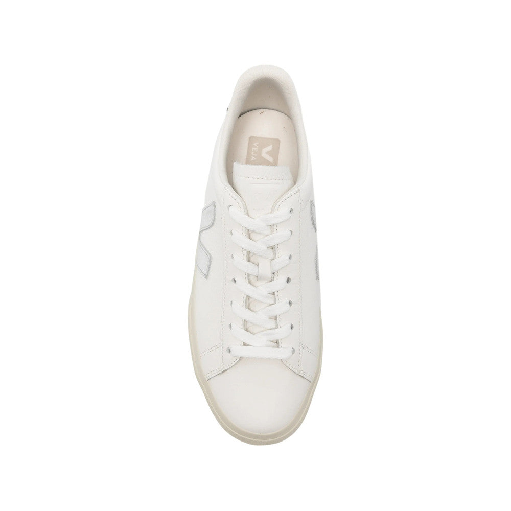 White Logo Campo Sneakers 4