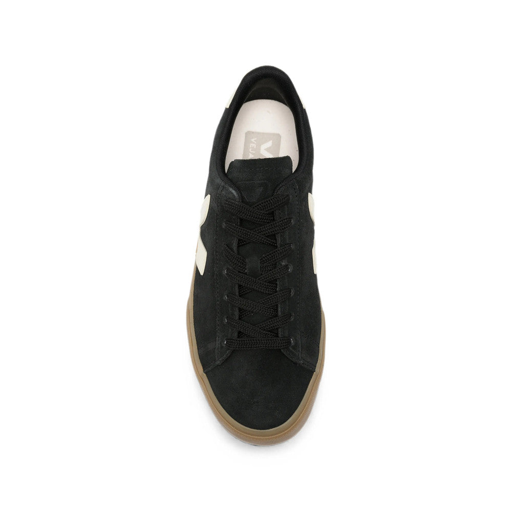Black Logo Volley Sneakers 4