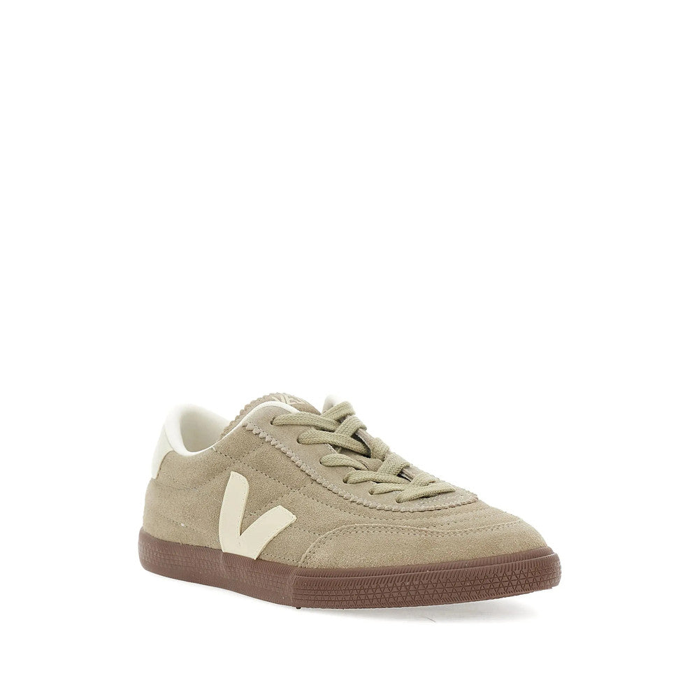Beige Logo Panenka Sneakers 2