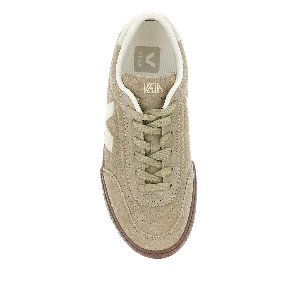 Beige Logo Panenka Sneakers 3