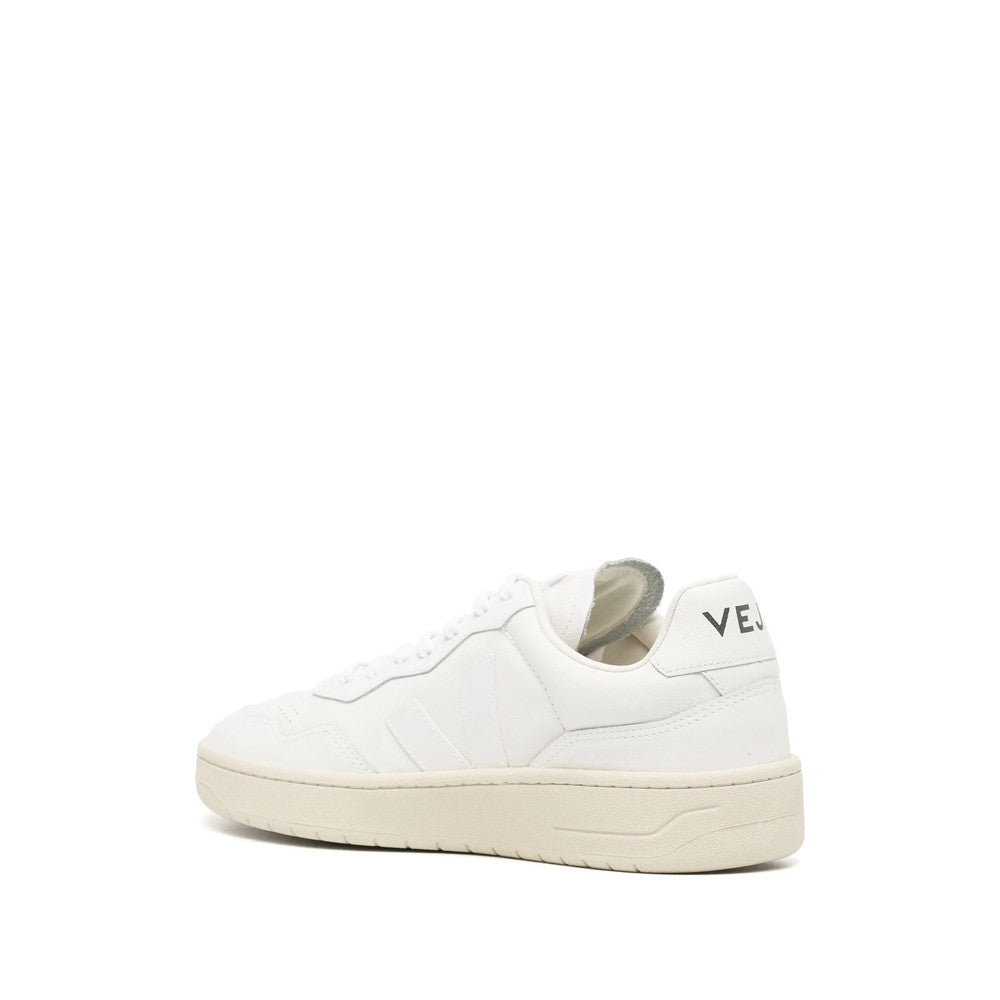 White Logo Sneakers 3