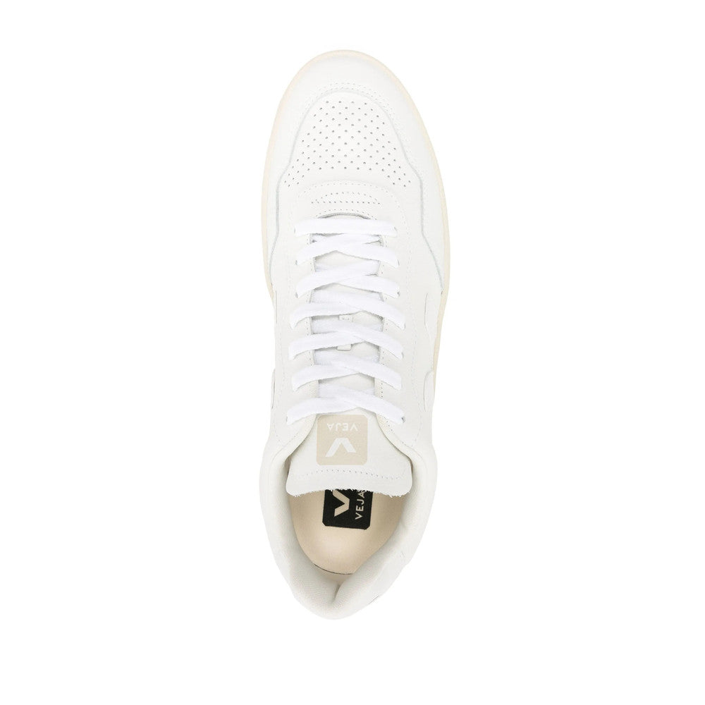 White Logo Sneakers 4