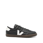 Black Logo Volley Sneakers 1