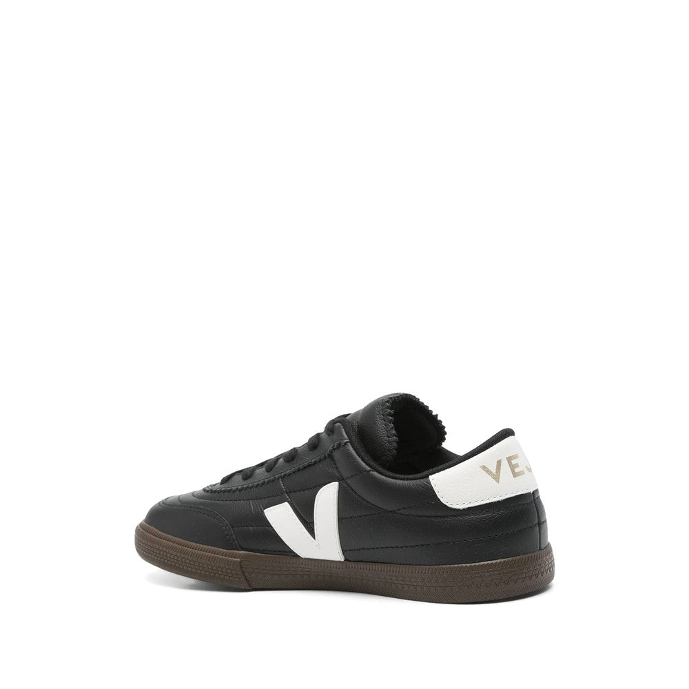 Black Logo Volley Sneakers 3