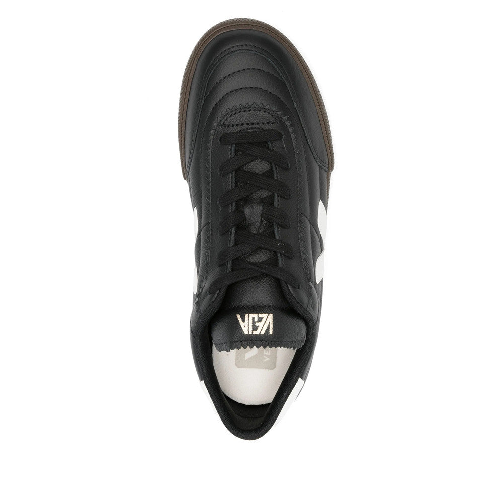 Black Logo Volley Sneakers 4