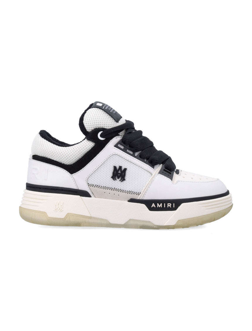 BlackWhite Logo Sneakers 1