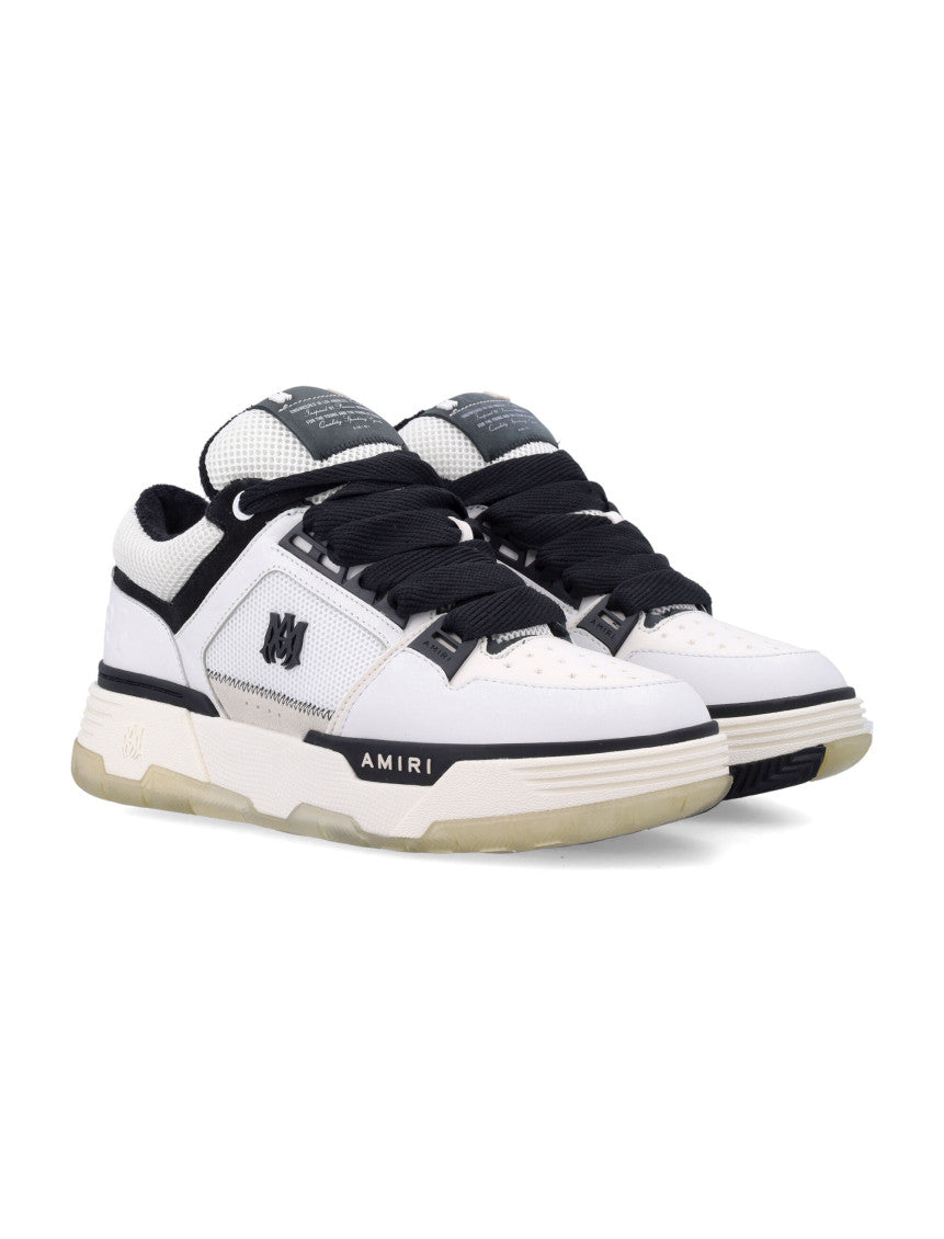 BlackWhite Logo Sneakers 2