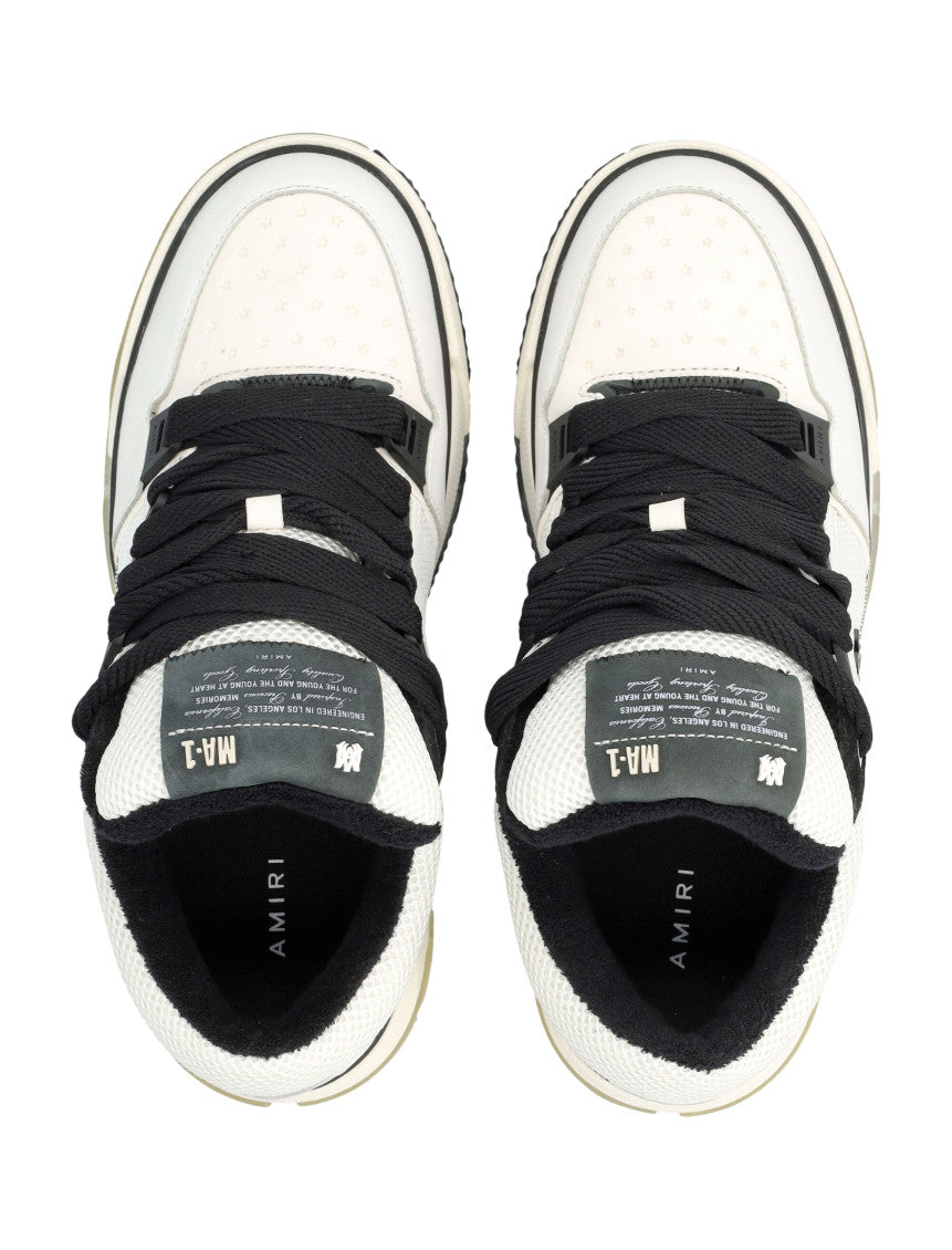 BlackWhite Logo Sneakers 3