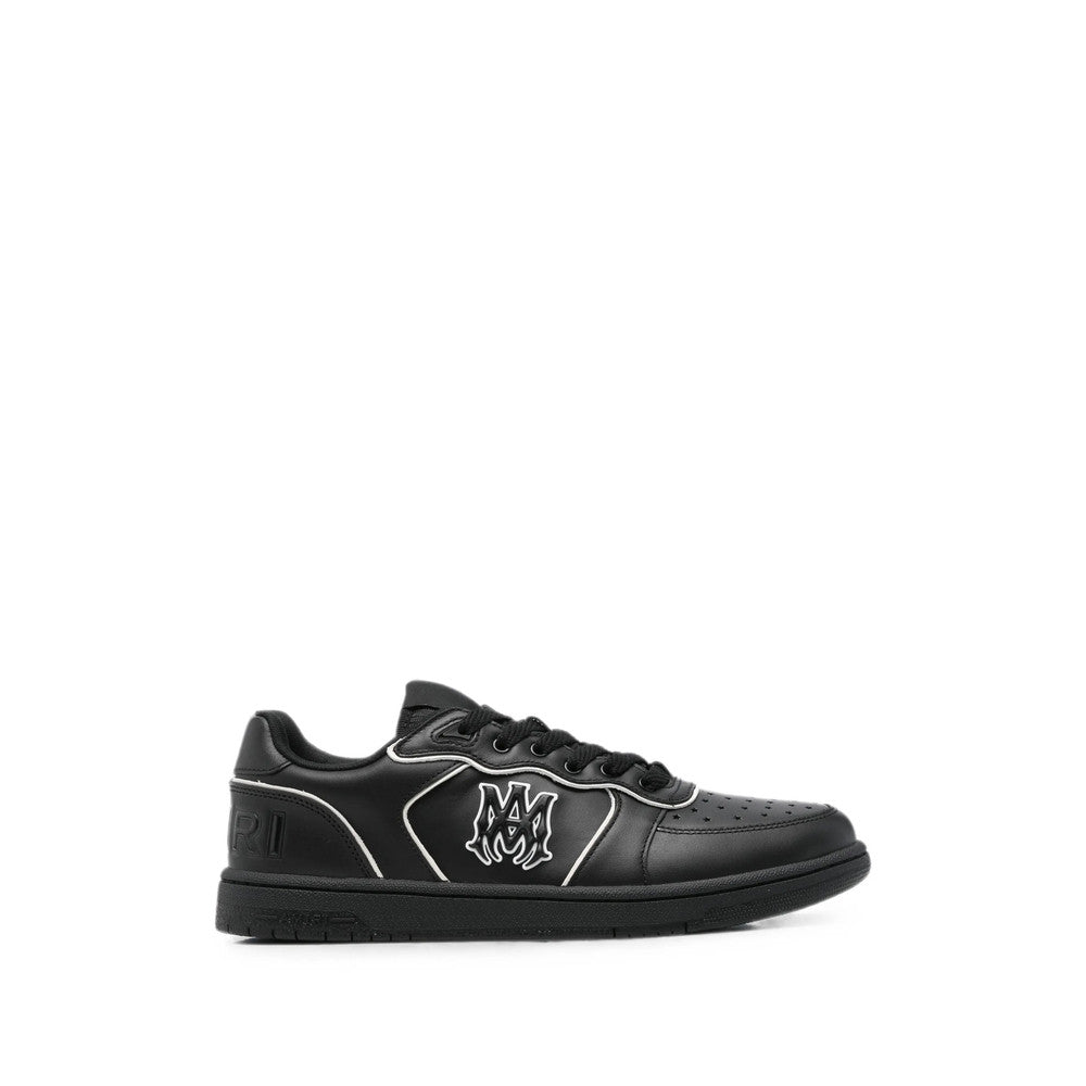 Black Logo Newport Sneakers 1