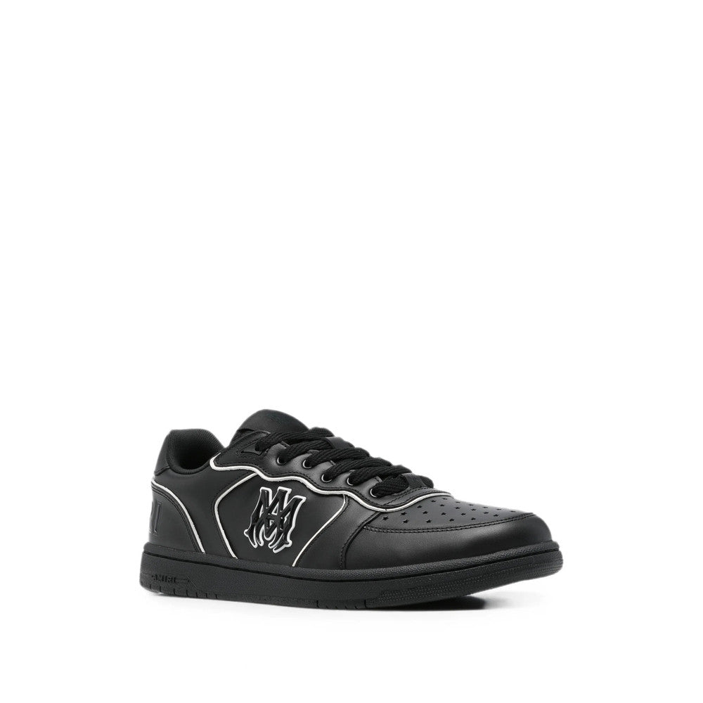 Black Logo Newport Sneakers 2