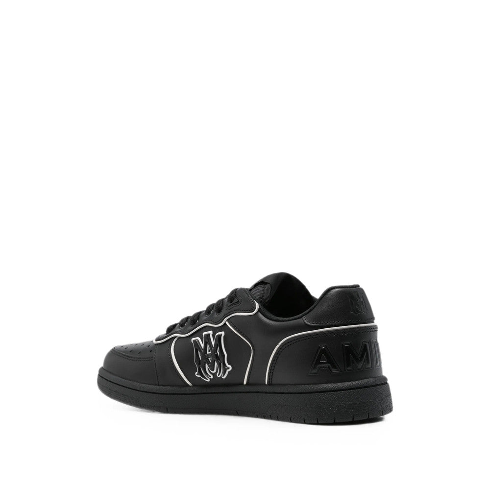 Black Logo Newport Sneakers 4