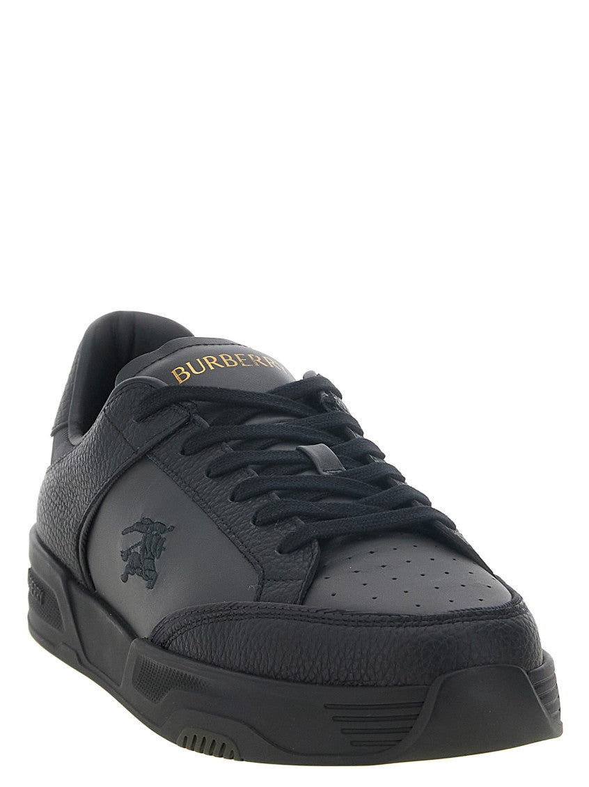 Black Logo Harrow Sneakers 2
