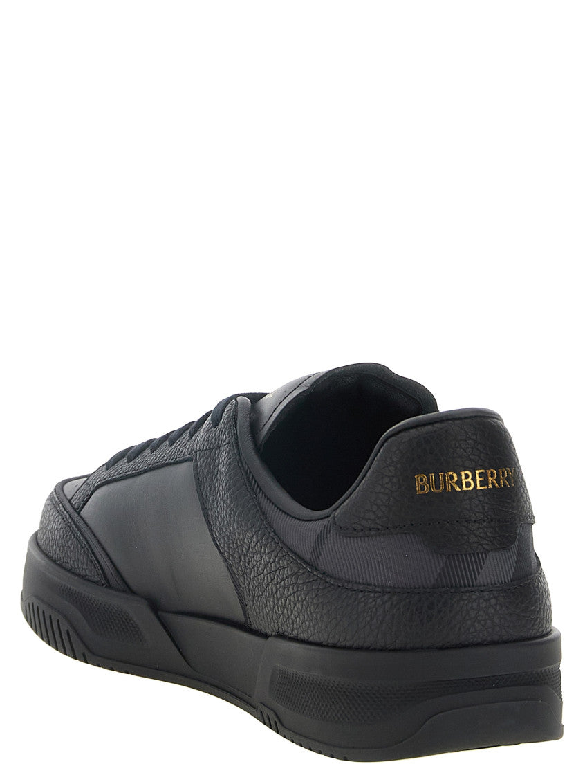 Black Logo Harrow Sneakers 3
