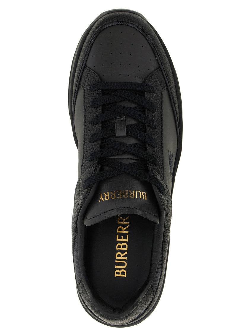 Black Logo Harrow Sneakers 4