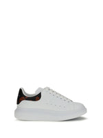 White Graphic Sneakers 1