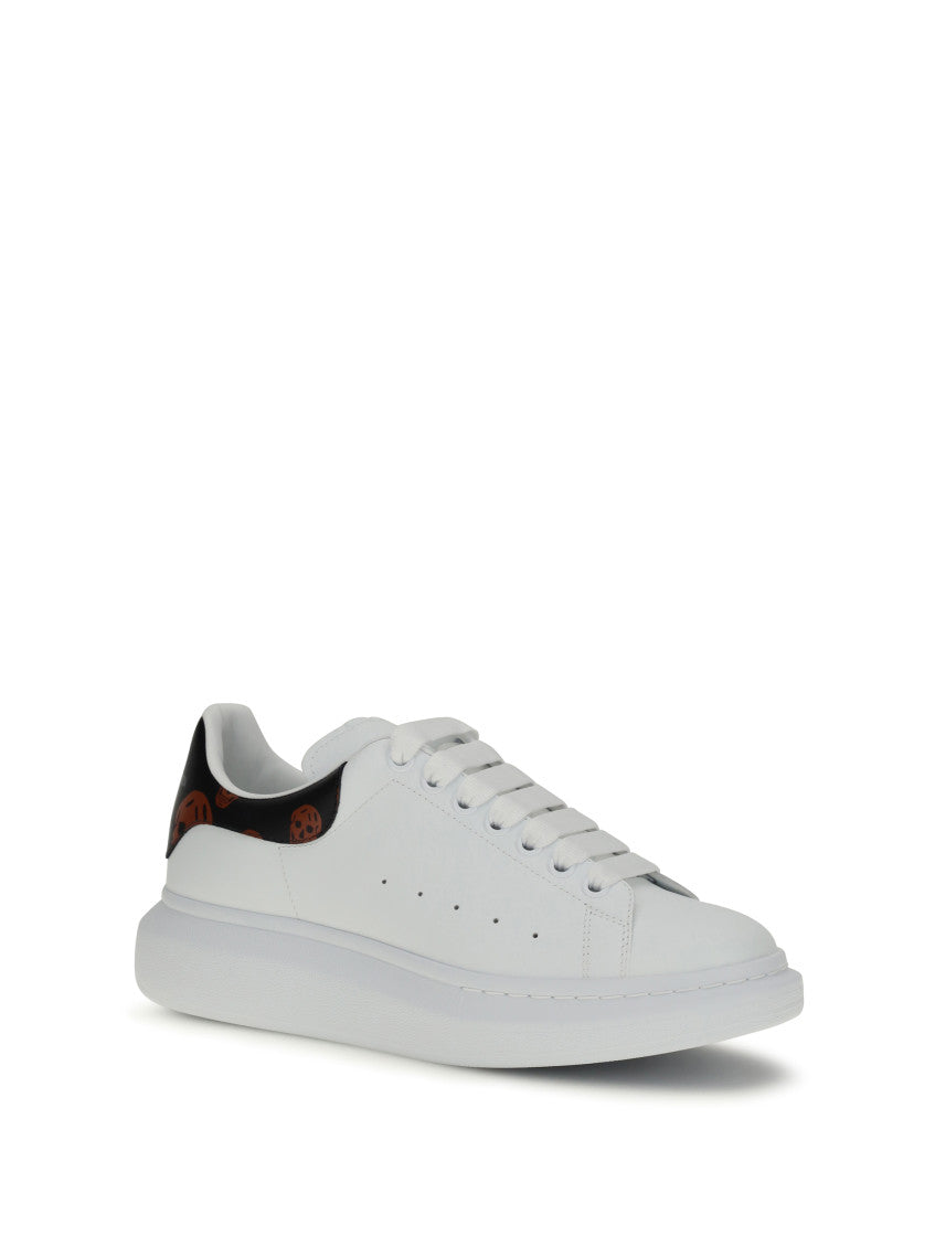 White Graphic Sneakers 2