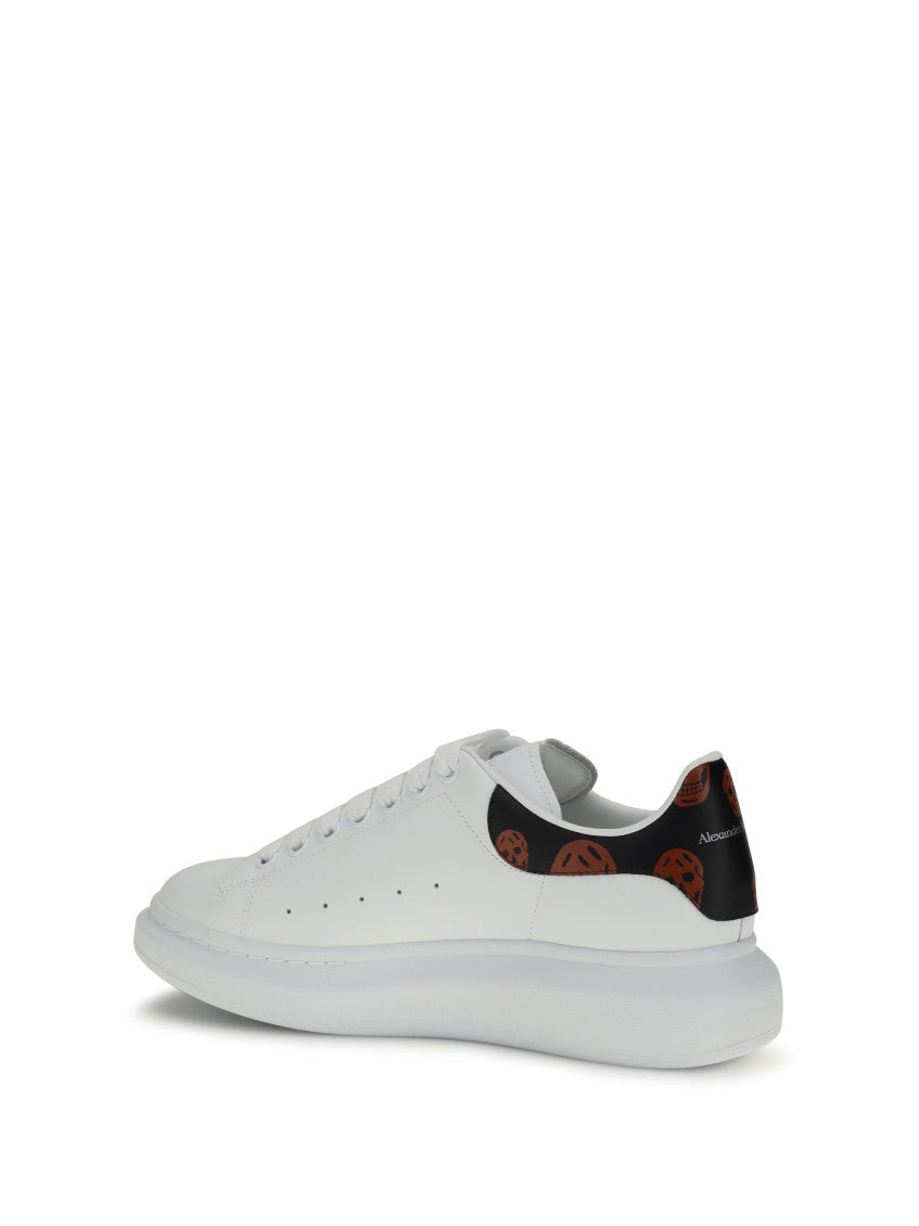 White Graphic Sneakers 3