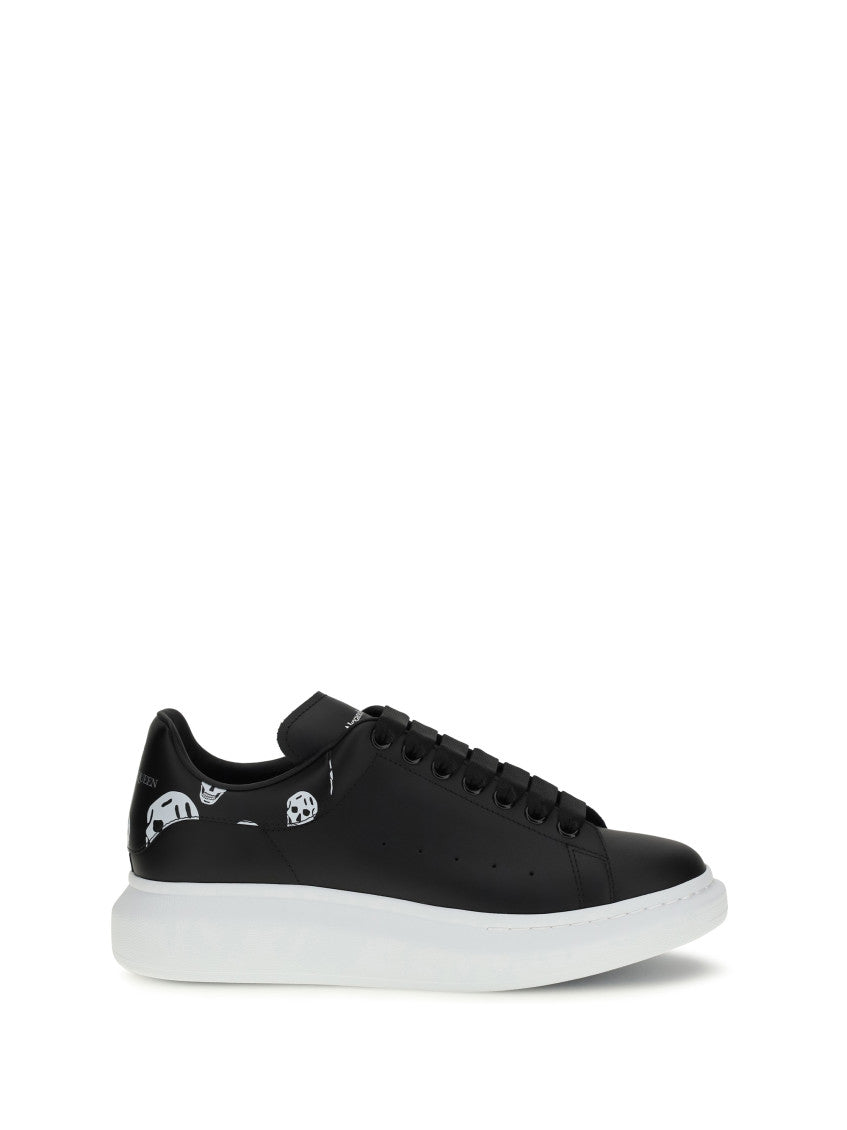 Black Graphic Sneakers 1