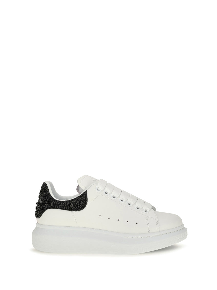 BlackWhite Embellished Sneakers 1