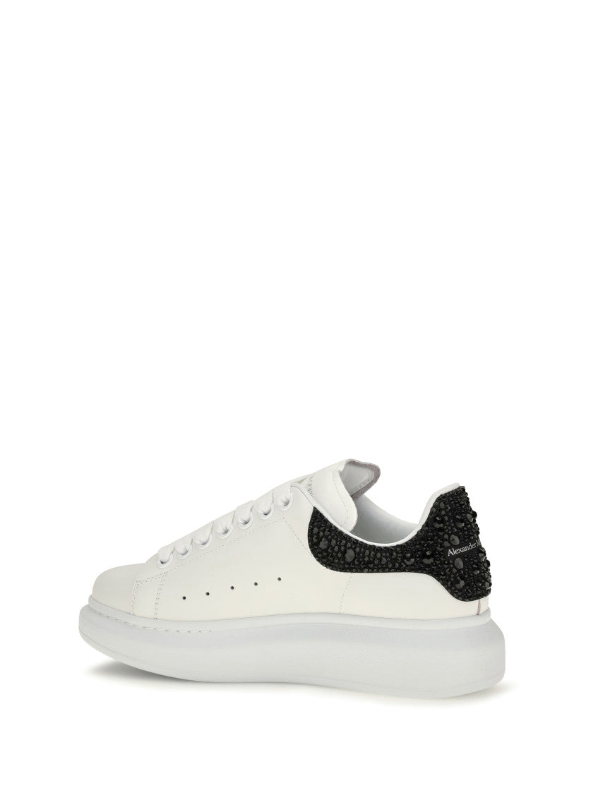BlackWhite Embellished Sneakers 3