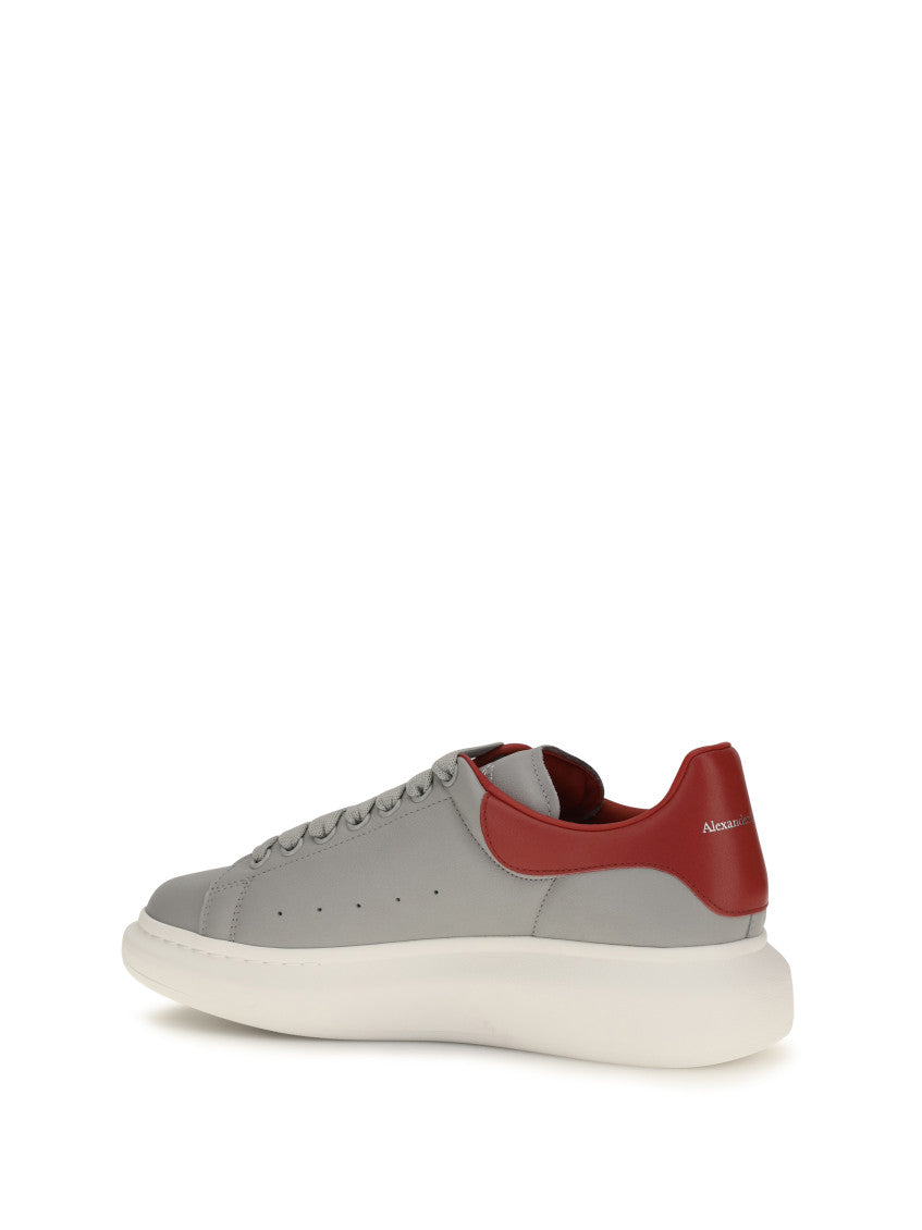 Grey Color Block Sneakers 3
