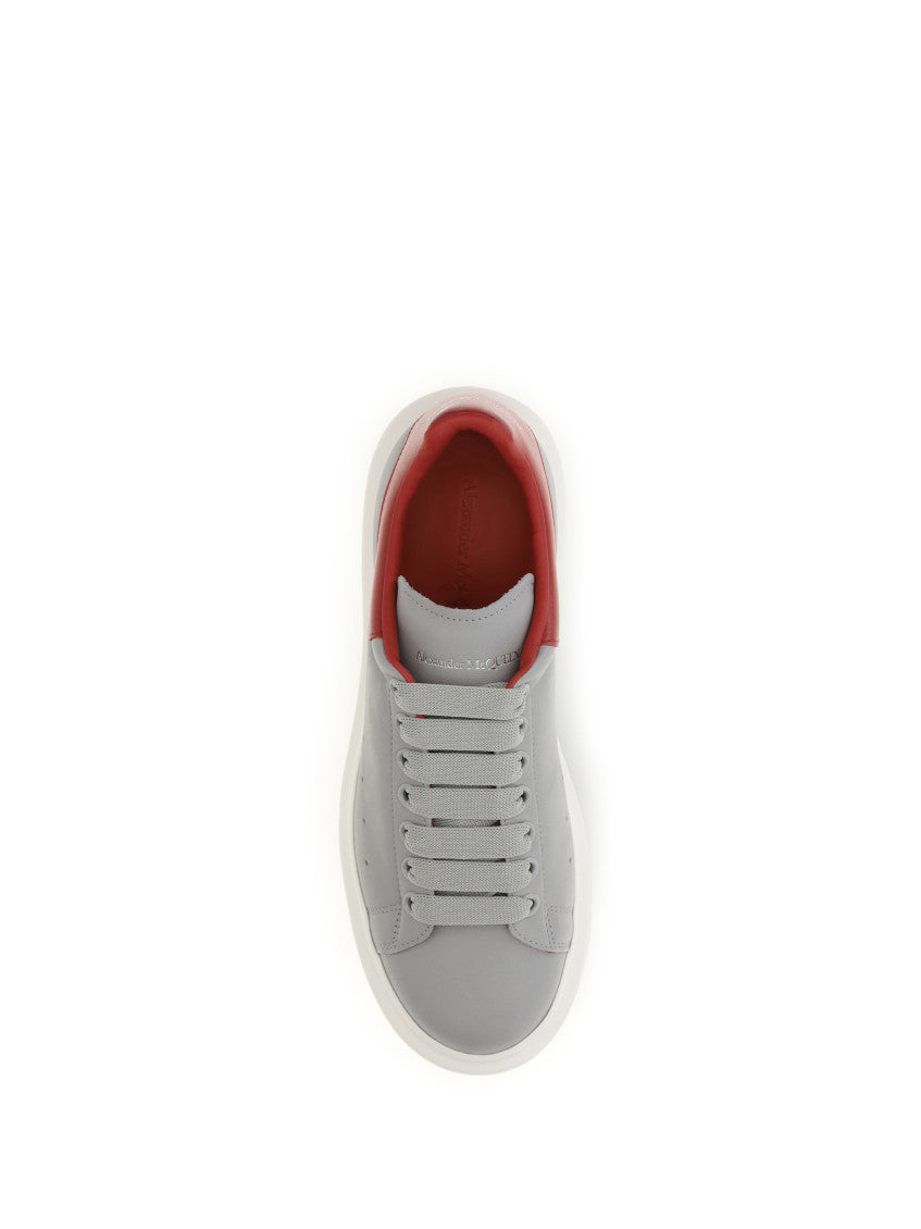Grey Color Block Sneakers 4