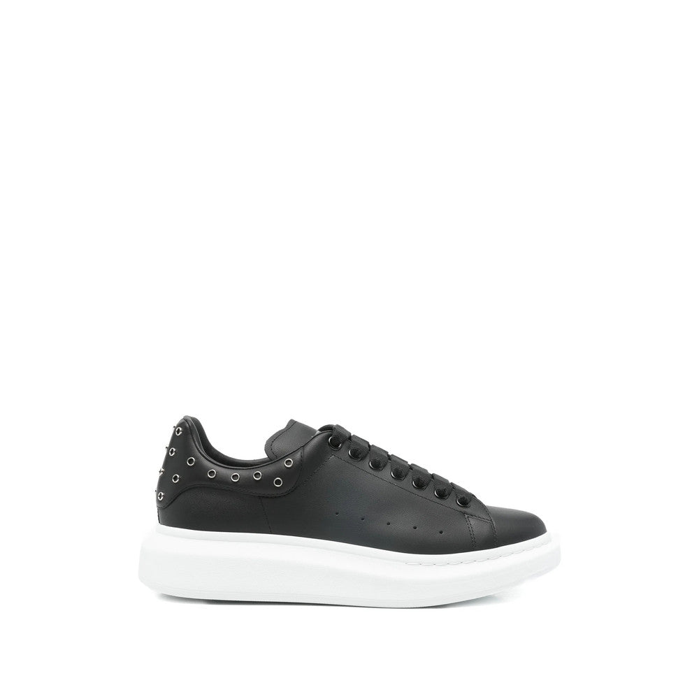 BlackWhite Color Block Sneakers 1