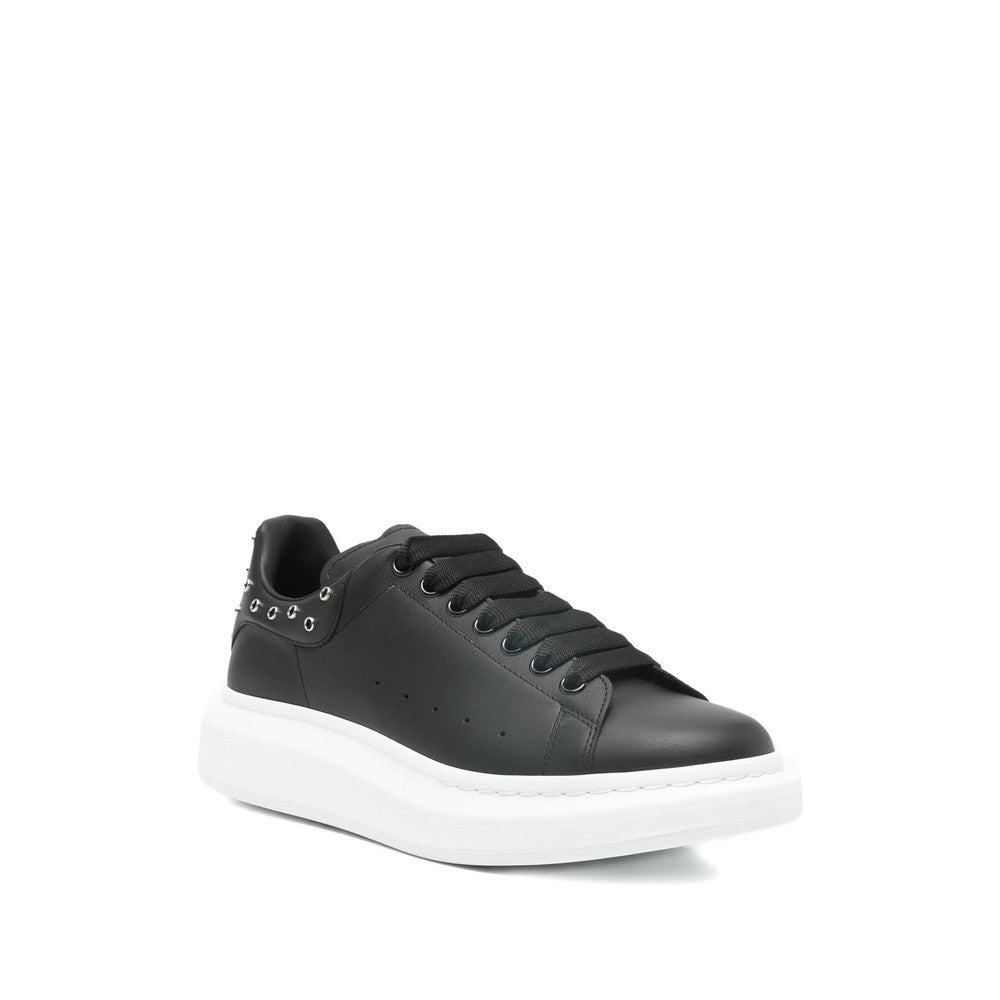 BlackWhite Color Block Sneakers 2