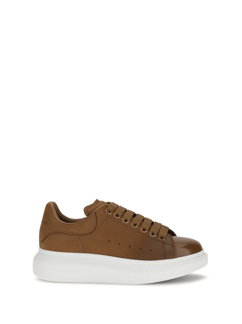 Brown Logo Sneakers 1