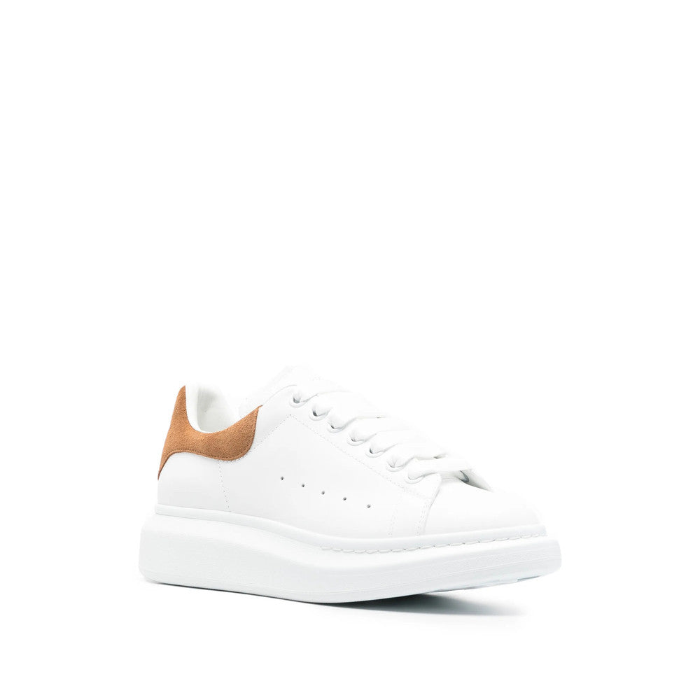 White Color Block Sneakers 2