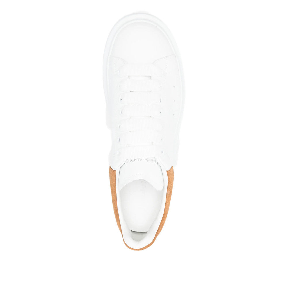 White Color Block Sneakers 3