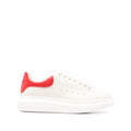 White Color Block Sneakers 1