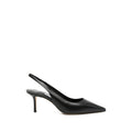 Black Slingback Pumps 1