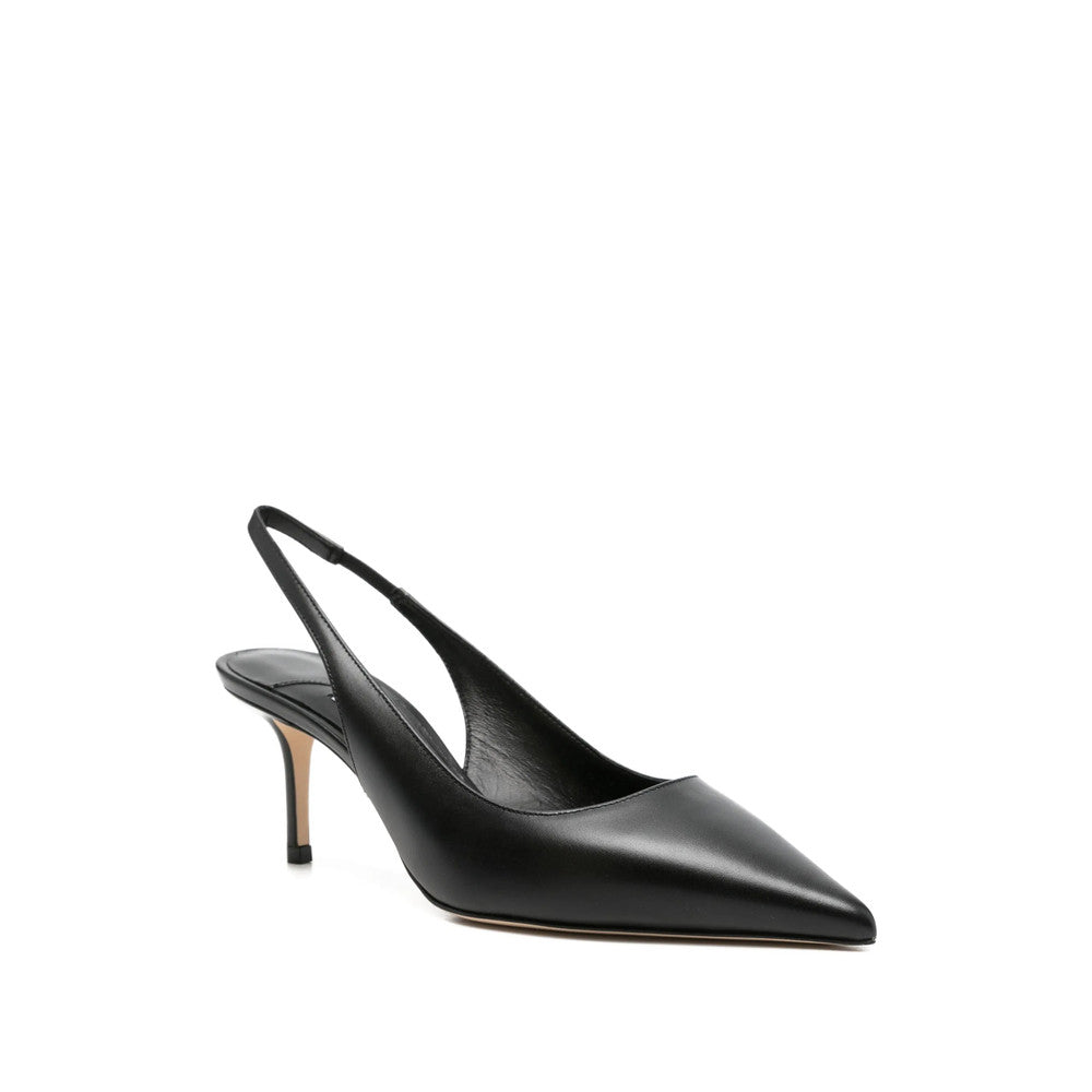 Black Slingback Pumps 2