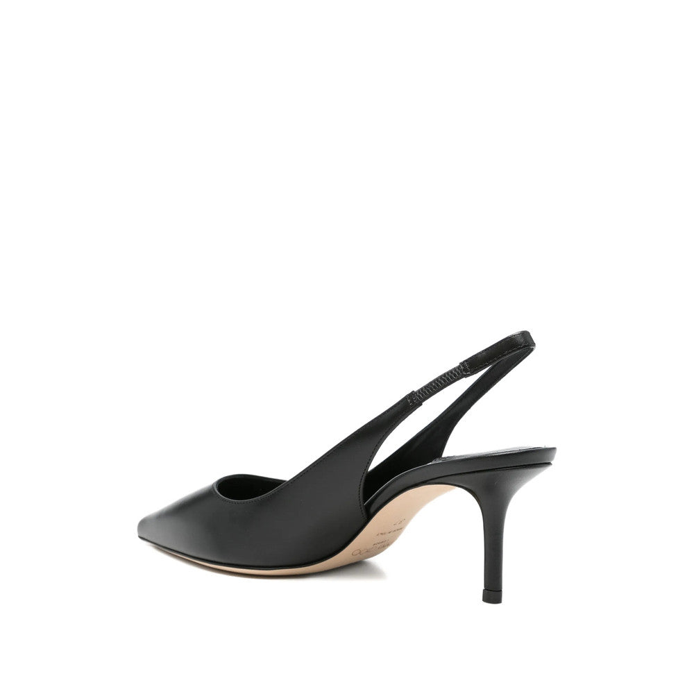 Black Slingback Pumps 4