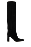 Black Suede Caly Boots 1