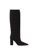 Black Suede Boots 1