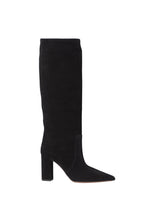 Black Suede Boots 1